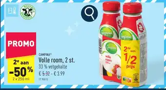 ALDI Campina volle room aanbieding