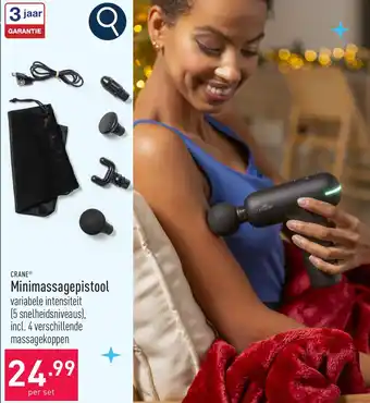 ALDI Crane minimassagepistool aanbieding