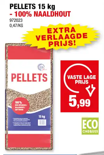 Hubo Pellets aanbieding