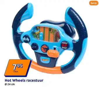 Action Hot Wheels racestuur aanbieding