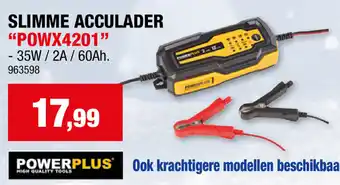 Hubo Slimme acculader "POWX4201" aanbieding