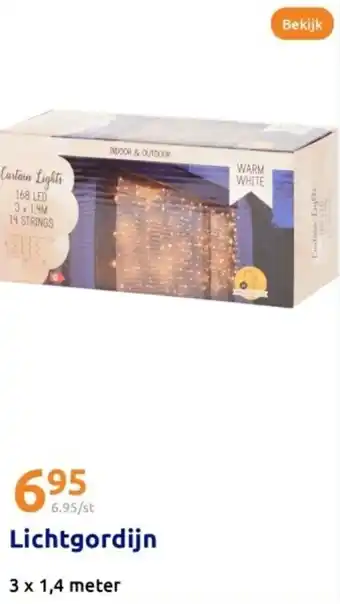 Action Lichtgordijn aanbieding