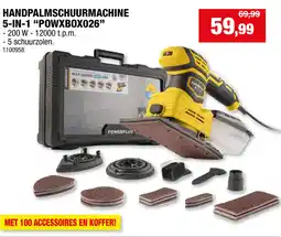 Hubo Handpalmschuurmachine 5-in-1 aanbieding