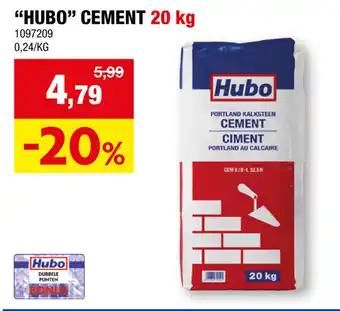 Hubo Hubo Cement aanbieding