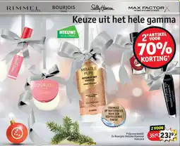 Kruidvat 2x Bourjois Volume Glamour mascara aanbieding