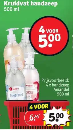 Kruidvat Kruidvat handzeep aanbieding