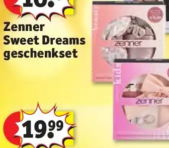 Kruidvat Zenner Sweet Dreams geschenkset aanbieding