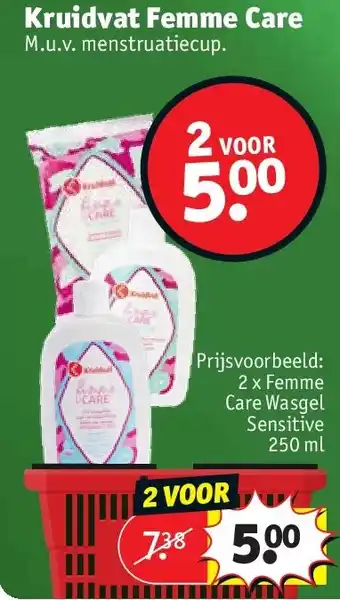 Kruidvat Kruidvat Femme Care aanbieding