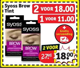 Kruidvat Syoss Brow Tint aanbieding