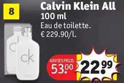 Kruidvat Calvin Klein All aanbieding