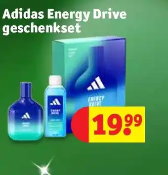 Kruidvat Adidas Energy Drive geschenkset aanbieding