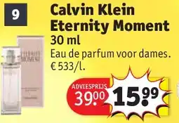 Kruidvat Calvin Klein Eternity Moment aanbieding