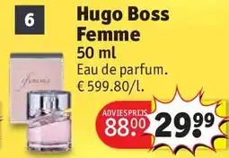 Kruidvat Hugo Boss Femme aanbieding