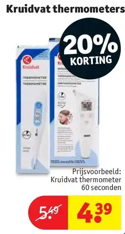 Kruidvat Kruidvat thermometers aanbieding