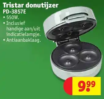 Kruidvat Tristar donutijzer aanbieding