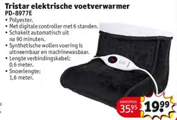 Kruidvat Tristar elektrische voetverwarmer aanbieding