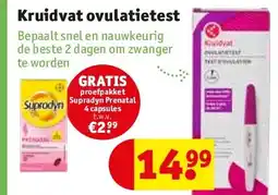 Kruidvat Kruidvat ovulatietest aanbieding