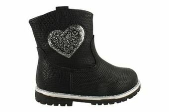 Berca Shoes Sprox Laars Meisjes Maat 20/26 Vegan - Zwart aanbieding