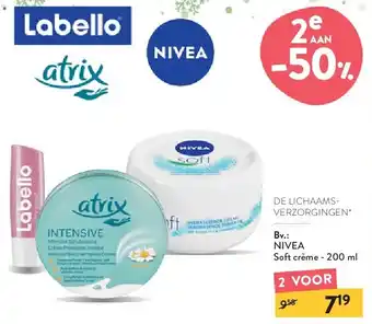 Di NIVEA Soft crème - 200 ml aanbieding