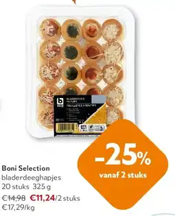 OKay Boni Selection bladerdeeghapjes 20 stuks 325 g aanbieding