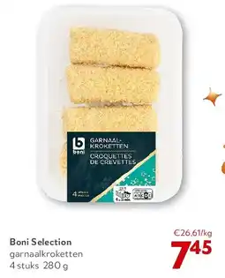 OKay Boni Selection garnaalkroketten 4 stuks 280 g aanbieding