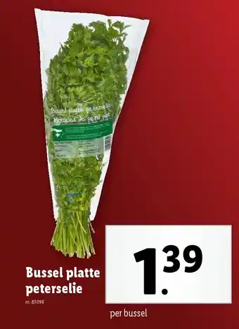 Lidl Bussel platte peterselie aanbieding