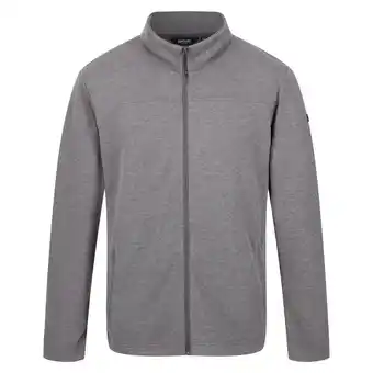 Decathlon Heren Lakenham Full Zip Fleece (Donkergrijs) aanbieding