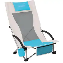 Decathlon Campingstoel Beach Klapstoel - Camping - Lichtgewicht - Opvouwbar - Max. 136 kg aanbieding