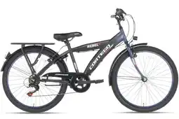 Decathlon Cortego Rebel Jongensfiets 24 Inch Blauw - 7 Versnellingen aanbieding