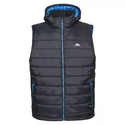 Decathlon Heren Franklyn Gewateerde Gilet (Zwart) aanbieding