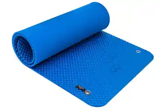 Decathlon Multifunctioneel Fitnessmatten voor fitness en pilates. 160x60cm. Blauw aanbieding