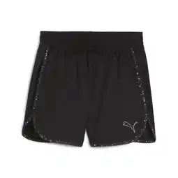 Decathlon INTERGALACTIC short met hoge taille voor dames, 10 cm PUMA Black aanbieding