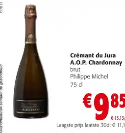 Colruyt Crémant du jura a.o.p. chardonnay aanbieding