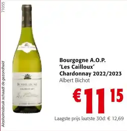 Colruyt Bourgogne A.O.P. 'Les Cailloux' Chardonnay 2022/2023 aanbieding