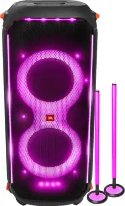 Coolblue JBL Partybox 710 + 2x JBL Partylight Stick aanbieding