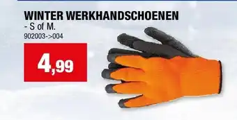 Hubo WINTER WERKHANDSCHOENEN aanbieding