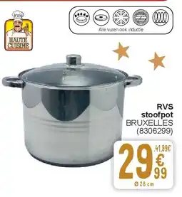 Cora RVS stoofpot aanbieding