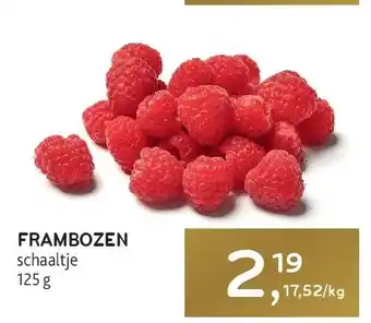 Alvo FRAMBOZEN aanbieding