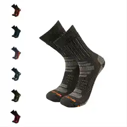 Decathlon Alpaca Merino Wandelsokken: GLACIAR extra sterk opgevulde bergbeklimmersokken aanbieding