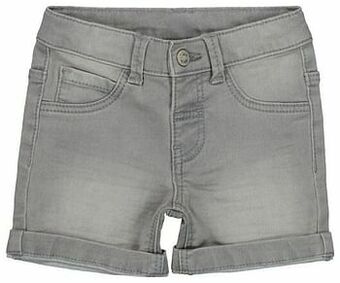 HEMA HEMA Baby Jog Denim Short Grijs (grijs) aanbieding