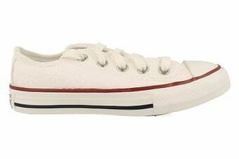 Berca Shoes Converse Sneaker Laag Meisjes/dames Maat 27/38 Trend Clean White - Wit aanbieding