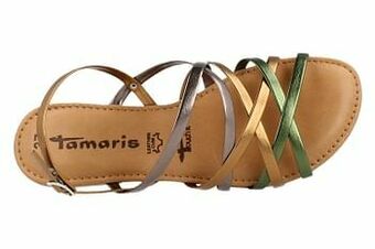 Berca Shoes Tamaris Sandaal Dames - Multicolor aanbieding