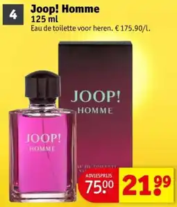Kruidvat Joop! Homme aanbieding