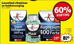 Kruidvat Lucovitaal Vitaminen en Huidverzorging aanbieding