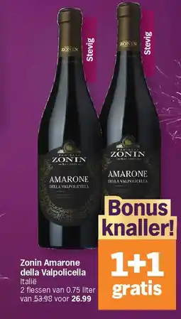 Albert Heijn Zonin Amarone della Valpolicella aanbieding
