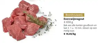 Colruyt Everzwijnragout aanbieding