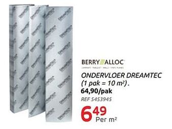 Brico Ondervloer dreamtec aanbieding