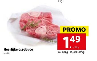 Lidl Heerlijke Ossobuco 360g aanbieding