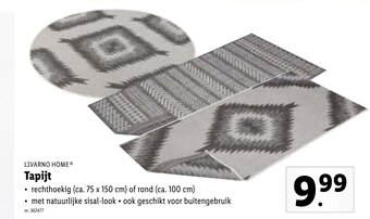 Lidl Livarno Home Tapijt aanbieding