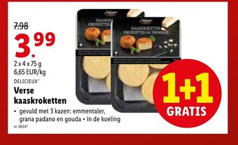Lidl Verse Kaaskroketten aanbieding